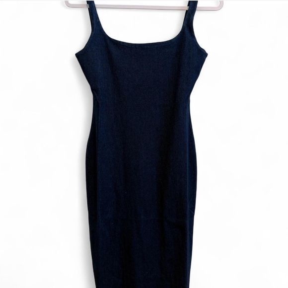 Susana Monaco Dark Denim Dress - Picture 1 of 4